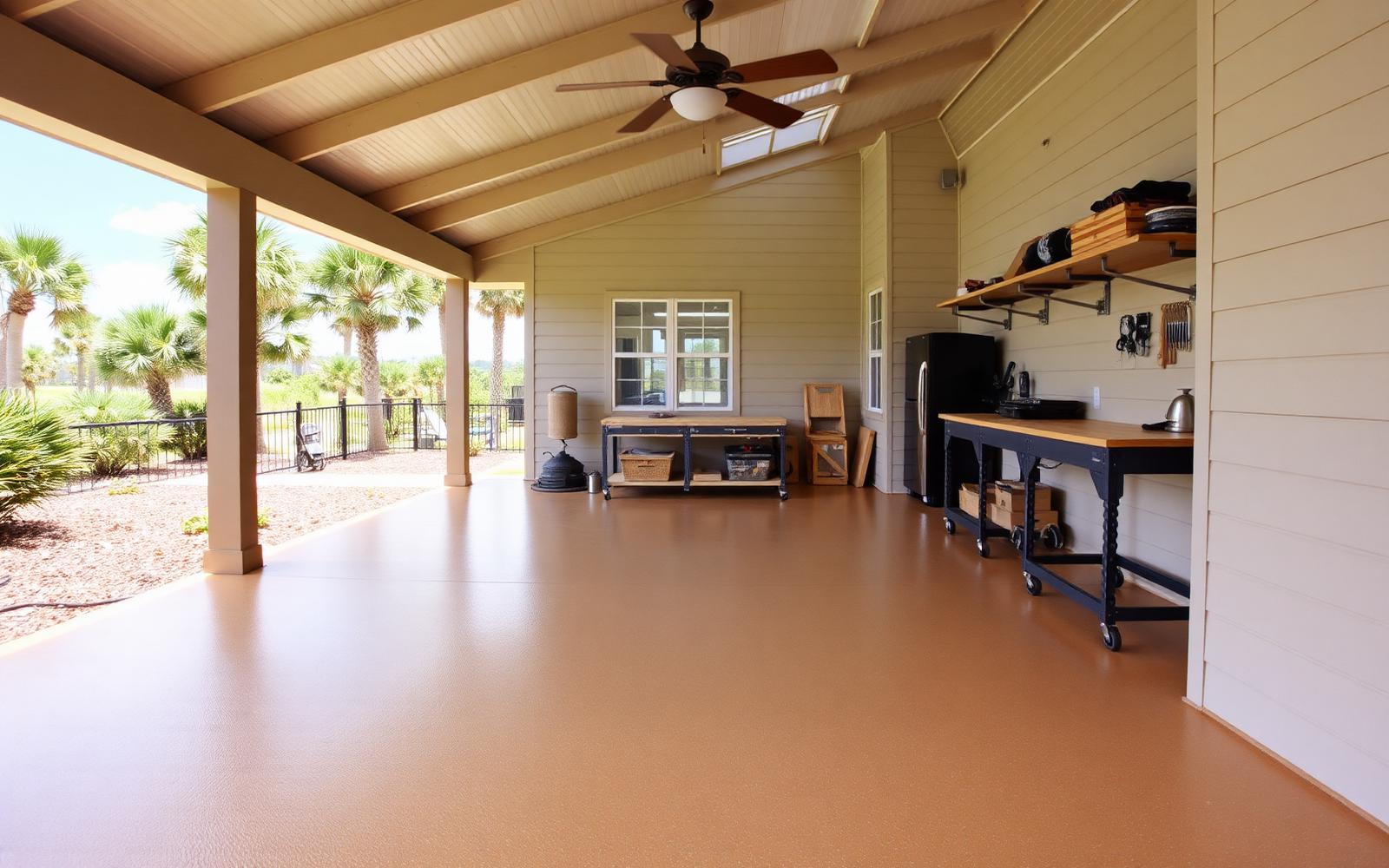 Basement, Patio & Workshop Floor Coatings in Myrtle Beach, SC