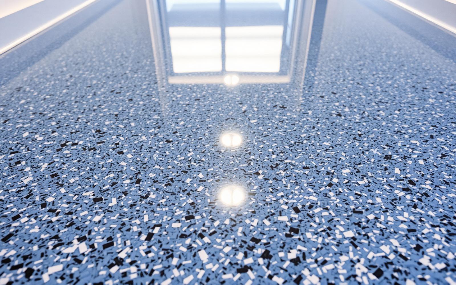 Decorative Flake Flooring Systems in Myrtle Beach, SC